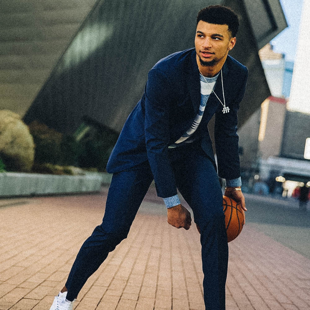 Jamal Murray - unsung hero of Denver - can be also a fashionisto